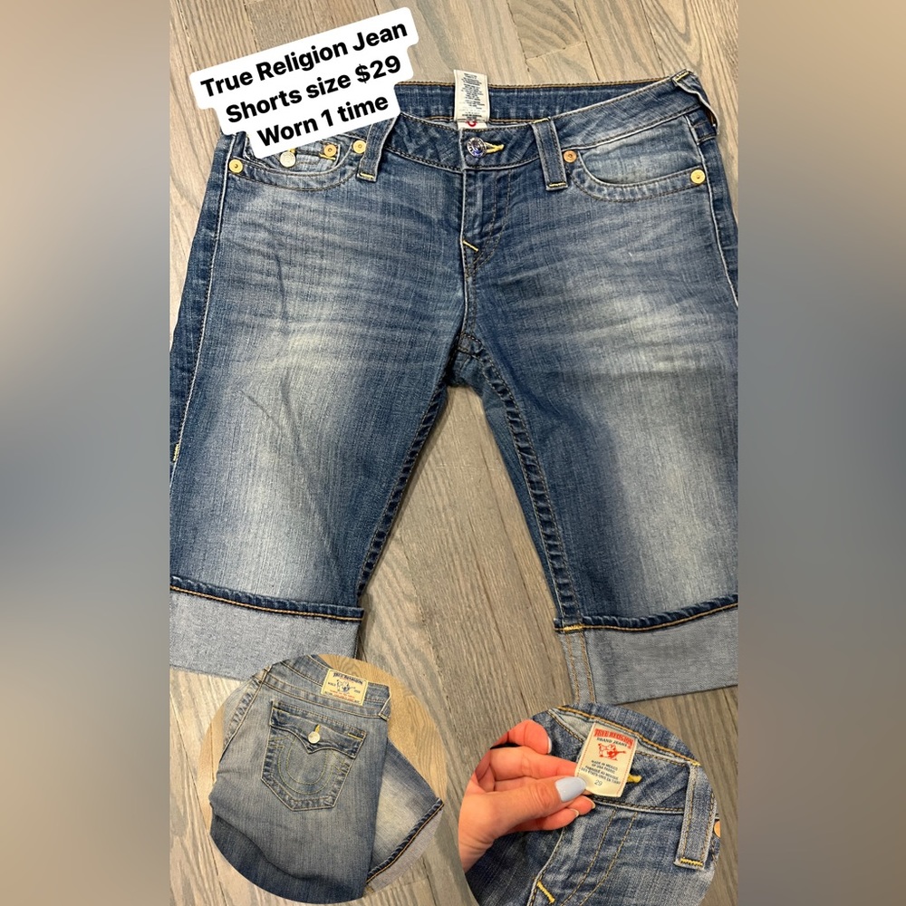 Women's True religion Jean shorts size 29